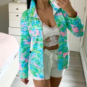 Lilly Pulitzer zip up